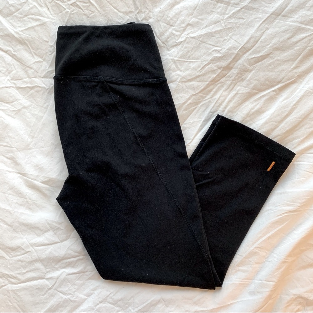 Lucy cropped leggings - black